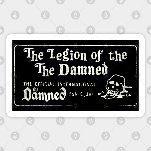 The Damned Fan Club Magnet by darklordpug
